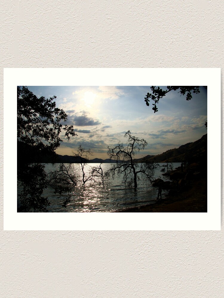 Alternate view of Lake Kaweah Art Print