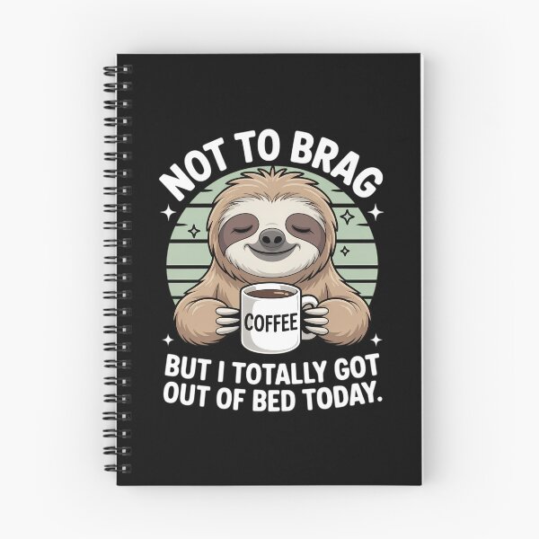 Item preview, Cute Sloth Coffee Quote Caffeine Lover designed and sold by PunkNation-Arts.