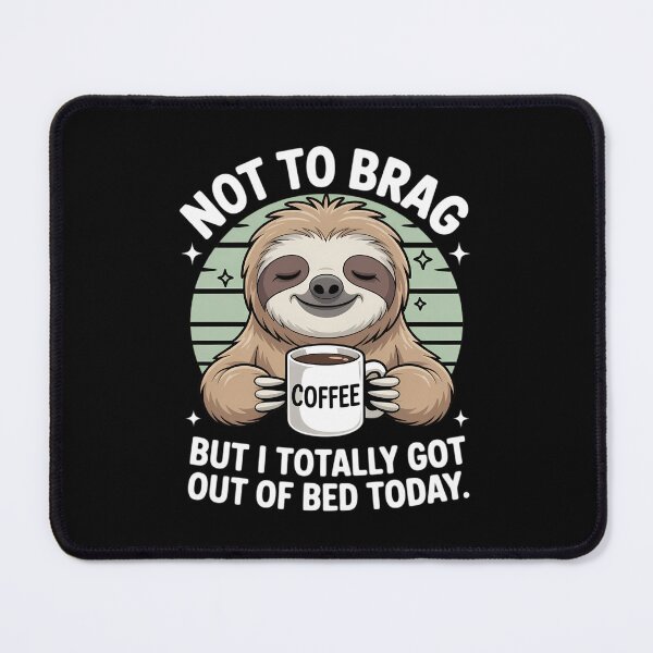 Item preview, Cute Sloth Coffee Quote Caffeine Lover designed and sold by PunkNation-Arts.