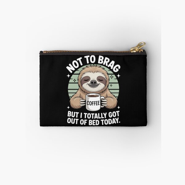 Item preview, Cute Sloth Coffee Quote Caffeine Lover designed and sold by PunkNation-Arts.