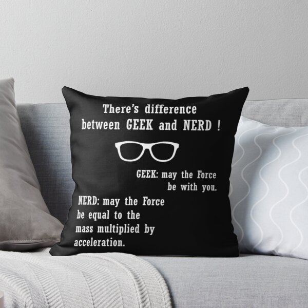 Item preview, There's Difference Between GEEK And NERD	 designed and sold by ugajikus38.