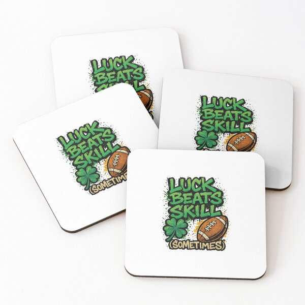 Item preview, Graffiti Style Football Luck Beats Skill designed and sold by BoldApparel.