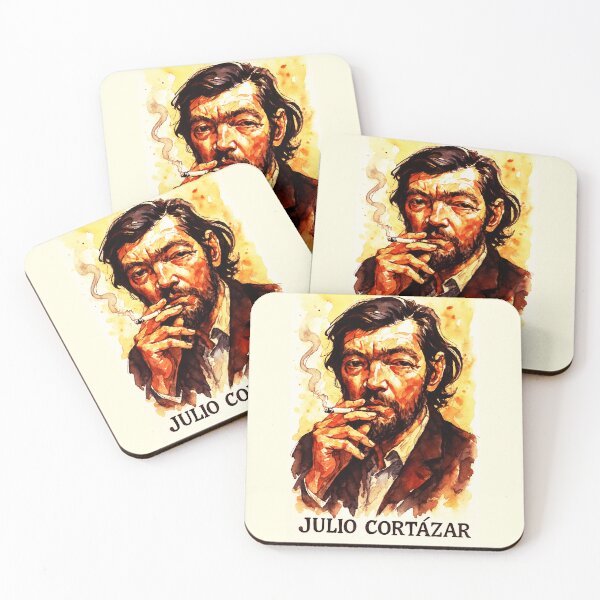 Item preview, Julio Cortazar designed and sold by Sarcastic designs.