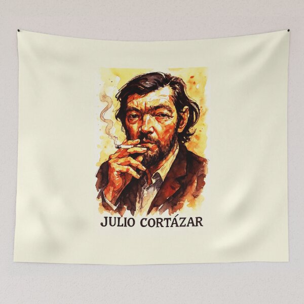 Item preview, Julio Cortazar designed and sold by Sarcastic designs.