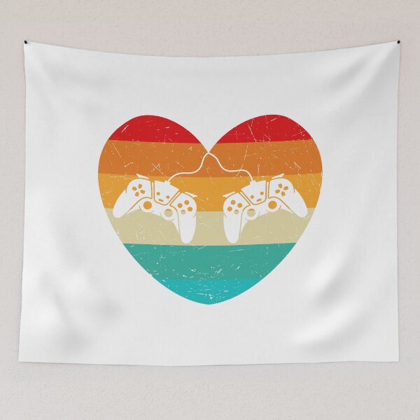 Item preview, Gaming Consoles, Video Gamer, Love Gaming, Rainbow Heart designed and sold by MinimalistSunny.