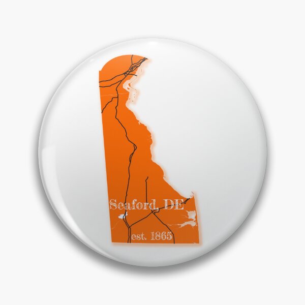 Item preview, Seaford, DE [Orange] designed and sold by PhilbonianDezin.