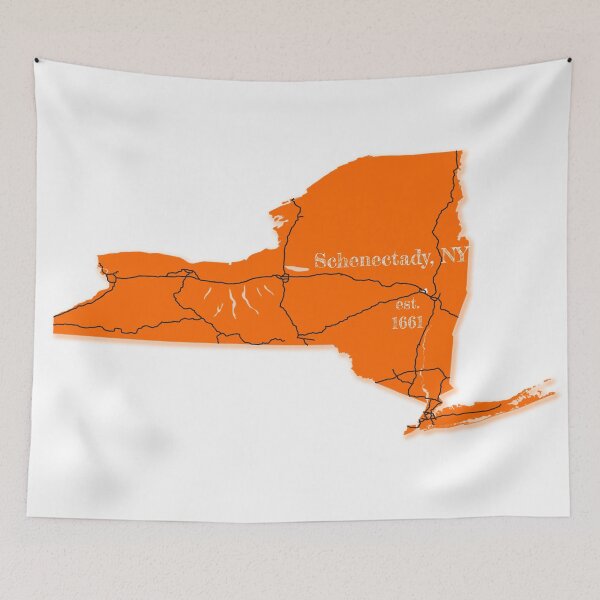 Item preview, Schenectady, NY [Orange] designed and sold by PhilbonianDezin.