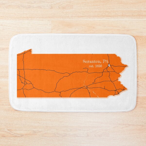 Item preview, Scranton, PA [Orange] designed and sold by PhilbonianDezin.