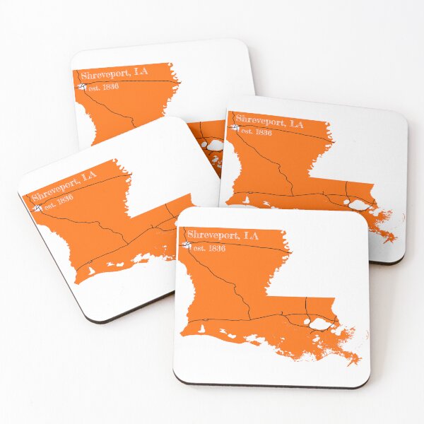 Item preview, Shreveport, LA [Orange] designed and sold by PhilbonianDezin.