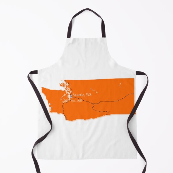 Item preview, Seattle, WA [Orange] designed and sold by PhilbonianDezin.