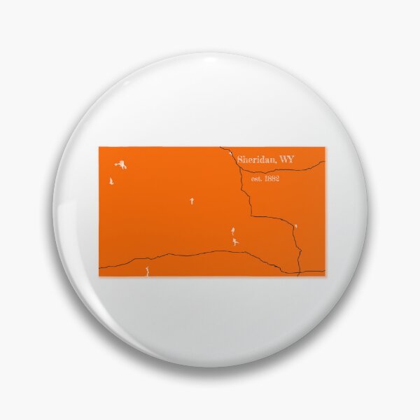 Item preview, Sheridan, WY [Naranja] designed and sold by PhilbonianDezin.