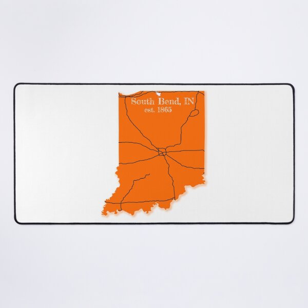 Item preview, South Bend, IN [Orange] designed and sold by PhilbonianDezin.