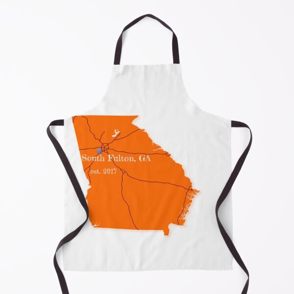 Item preview, South Fulton, GA [Orange] designed and sold by PhilbonianDezin.
