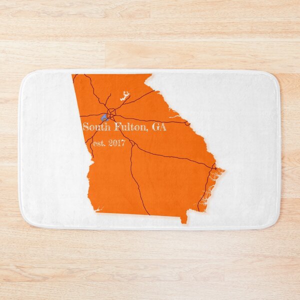 Item preview, South Fulton, GA [Orange] designed and sold by PhilbonianDezin.