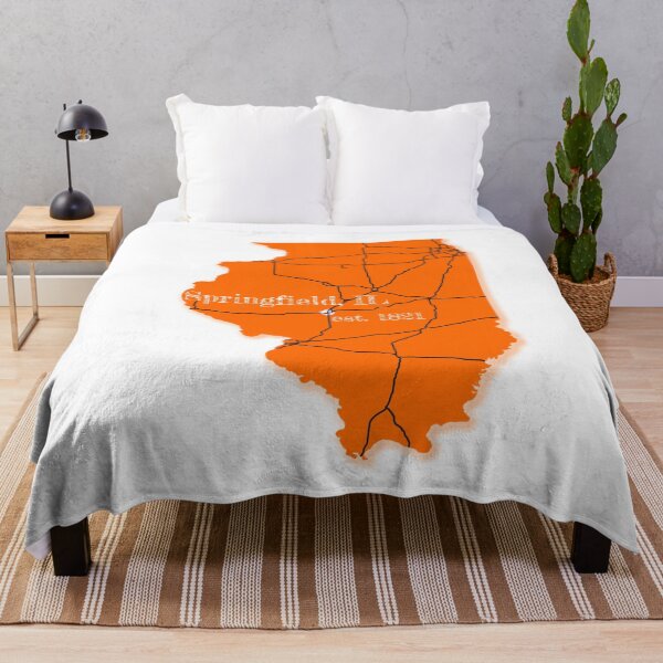 Item preview, Springfield, IL [Orange] designed and sold by PhilbonianDezin.