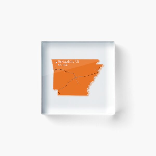 Item preview, Springdale, AR [Orange] designed and sold by PhilbonianDezin.