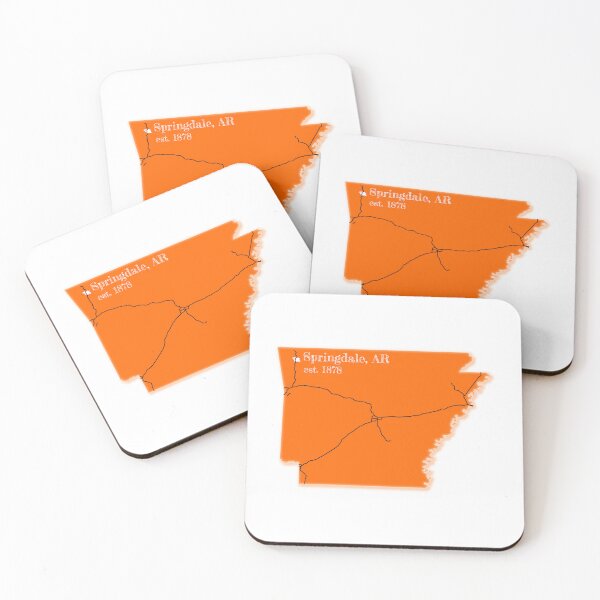 Item preview, Springdale, AR [Orange] designed and sold by PhilbonianDezin.