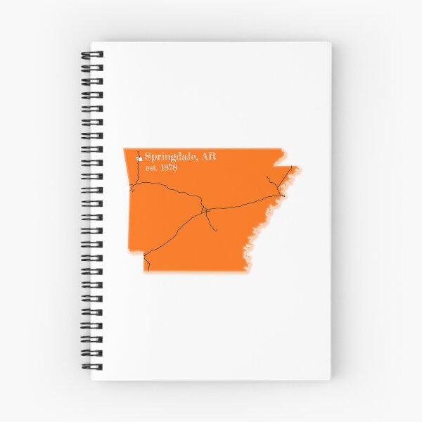 Item preview, Springdale, AR [Orange] designed and sold by PhilbonianDezin.