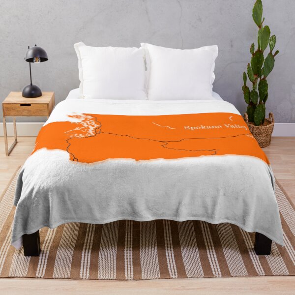 Item preview, Spokane Valley, WA [Orange] designed and sold by PhilbonianDezin.