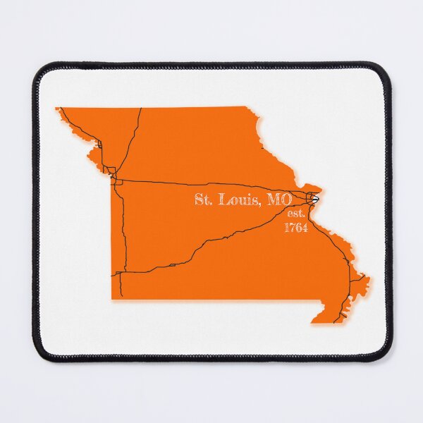 Item preview, St. Louis, MO [Orange] designed and sold by PhilbonianDezin.