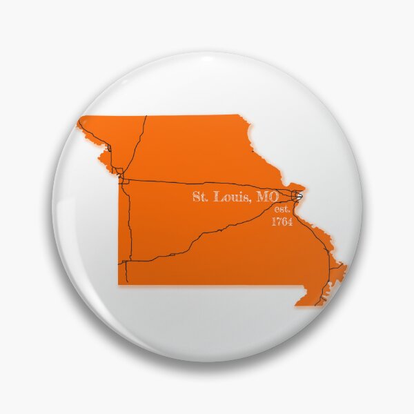 Item preview, St. Louis, MO [Orange] designed and sold by PhilbonianDezin.