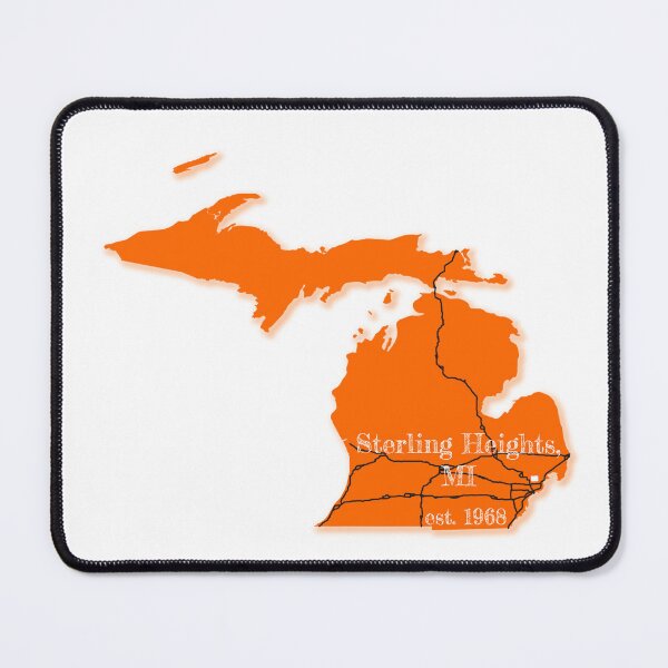 Item preview, Sterling Heights, MI [Orange] designed and sold by PhilbonianDezin.