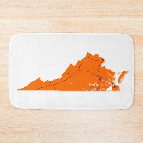 Item preview, Suffolk, VA [Orange] designed and sold by PhilbonianDezin.