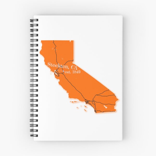 Item preview, Stockton, CA [Orange] designed and sold by PhilbonianDezin.