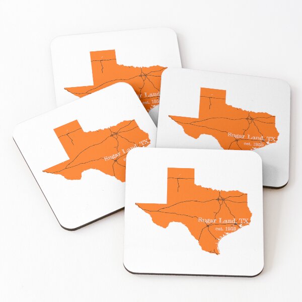 Item preview, Sugar Land, TX [Orange] designed and sold by PhilbonianDezin.