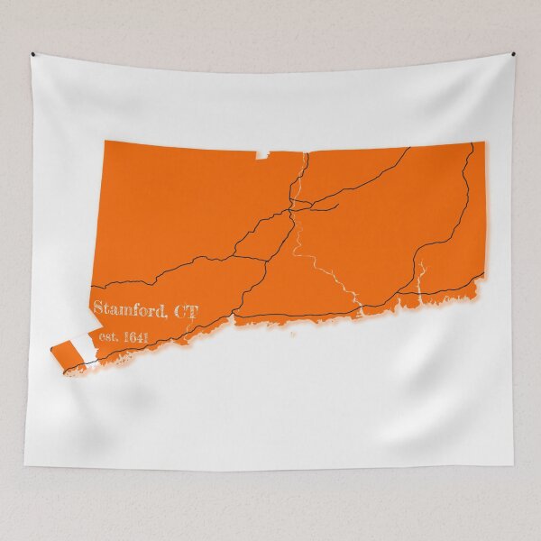 Item preview, Stamford, CT [Orange] designed and sold by PhilbonianDezin.