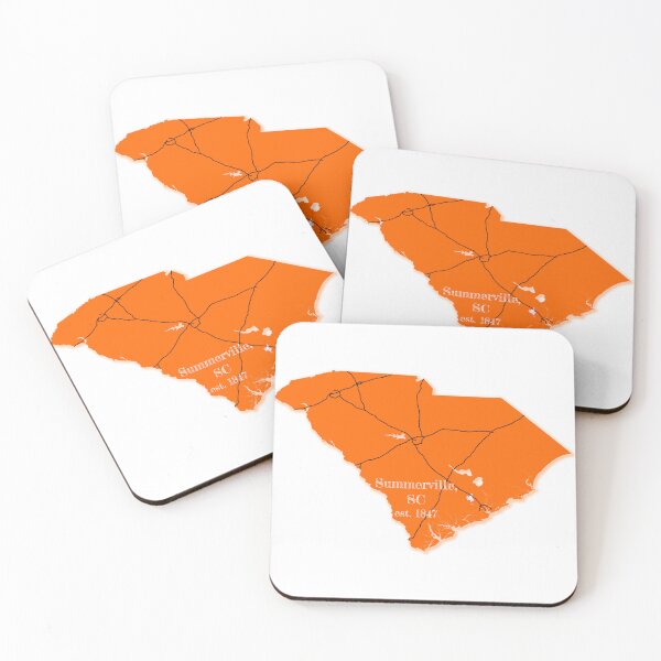 Item preview, Summerville, SC [Orange] designed and sold by PhilbonianDezin.