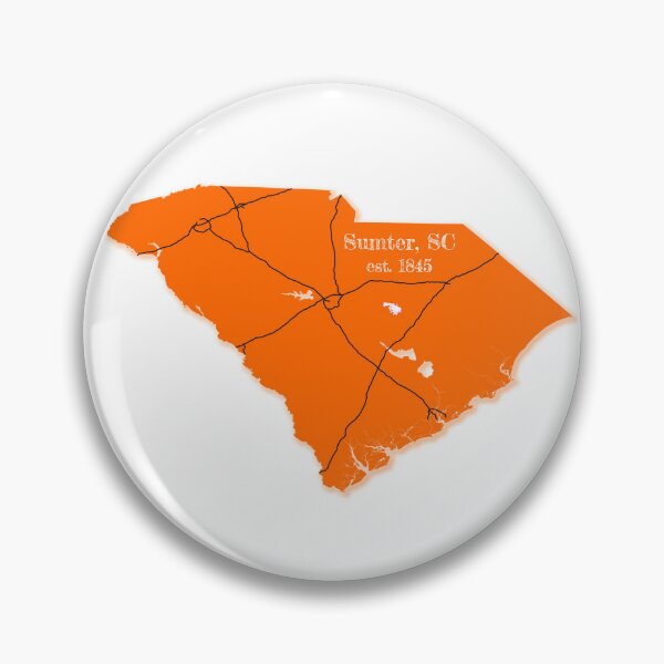 Item preview, Sumter, SC [Orange] designed and sold by PhilbonianDezin.