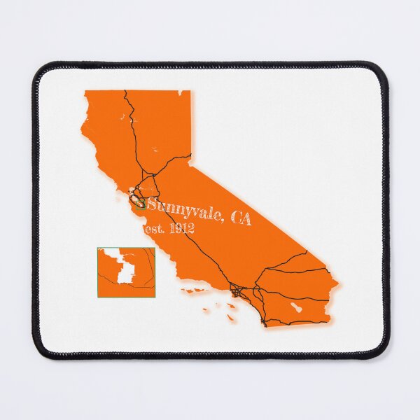 Item preview, Sunnyvale, CA [Orange] designed and sold by PhilbonianDezin.