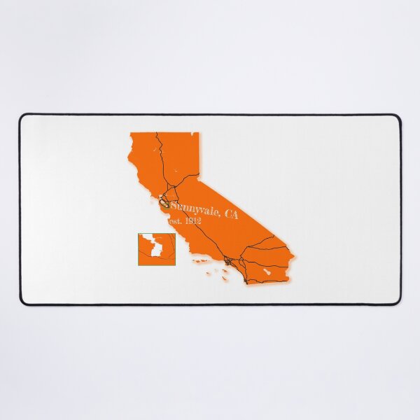 Item preview, Sunnyvale, CA [Orange] designed and sold by PhilbonianDezin.