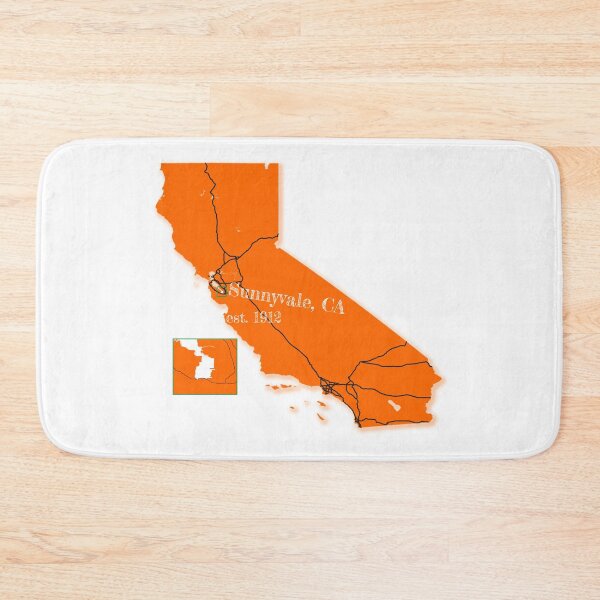 Item preview, Sunnyvale, CA [Orange] designed and sold by PhilbonianDezin.