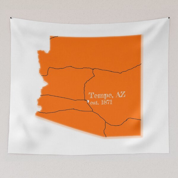 Item preview, Tempe, AZ [Orange] designed and sold by PhilbonianDezin.