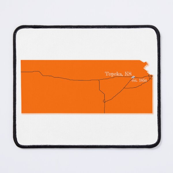 Item preview, Topeka, KS [Orange] designed and sold by PhilbonianDezin.