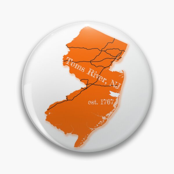 Item preview, Toms River, NJ [Orange] designed and sold by PhilbonianDezin.