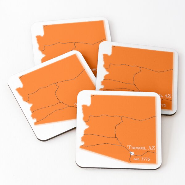Item preview, Tucson, AZ [Orange] designed and sold by PhilbonianDezin.