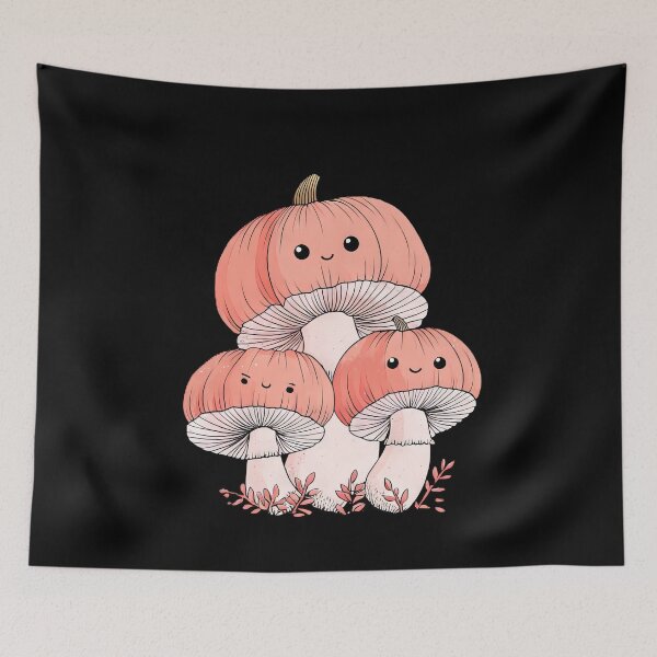 Item preview, Mushrooms Pumpkins designed and sold by scicilysimonee.