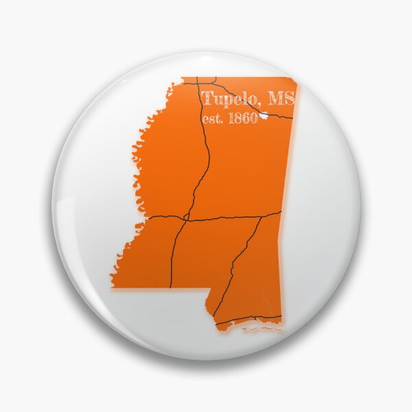 Item preview, Tupelo, MS [Orange] designed and sold by PhilbonianDezin.