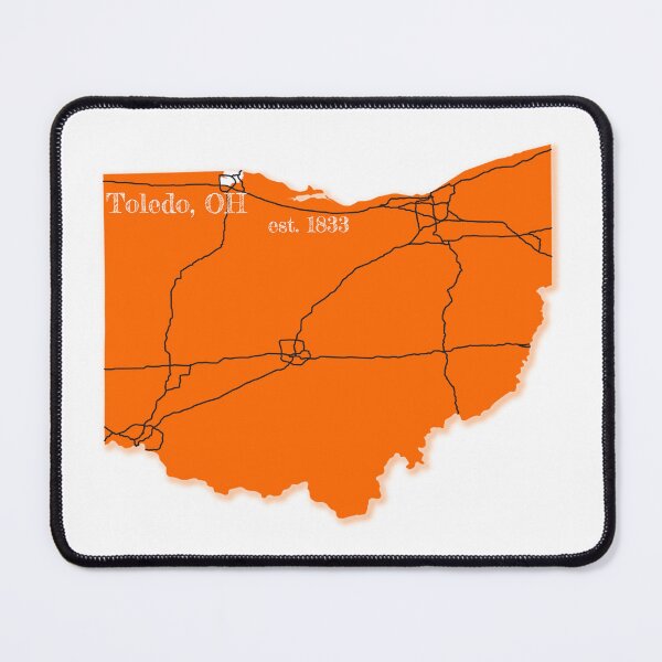 Item preview, Toledo, OH [Orange] designed and sold by PhilbonianDezin.