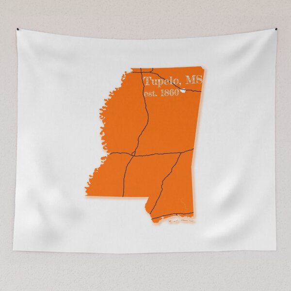 Item preview, Tupelo, MS [Orange] designed and sold by PhilbonianDezin.