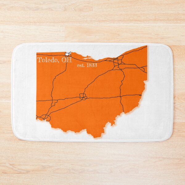 Item preview, Toledo, OH [Orange] designed and sold by PhilbonianDezin.
