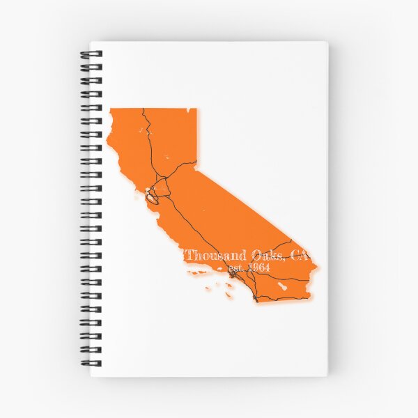 Item preview, Thousand Oaks, CA [Orange] designed and sold by PhilbonianDezin.