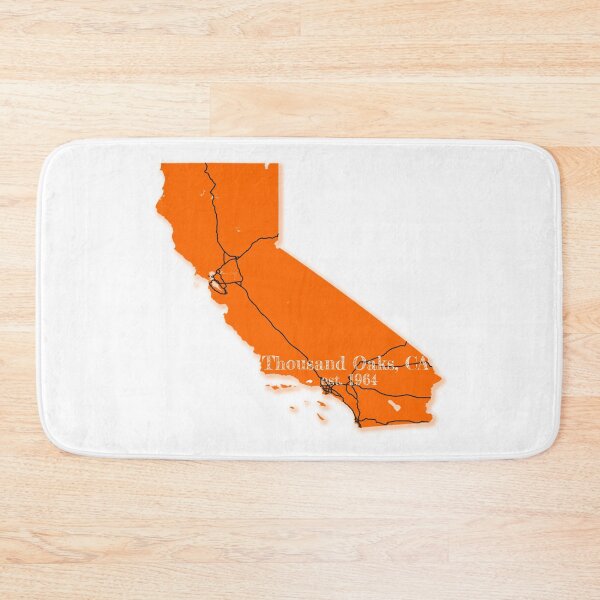 Item preview, Thousand Oaks, CA [Orange] designed and sold by PhilbonianDezin.
