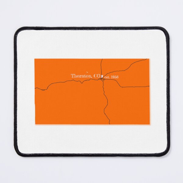 Item preview, Thornton, CO [Orange] designed and sold by PhilbonianDezin.
