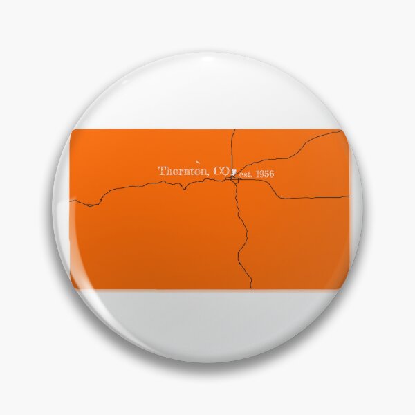 Item preview, Thornton, CO [Orange] designed and sold by PhilbonianDezin.
