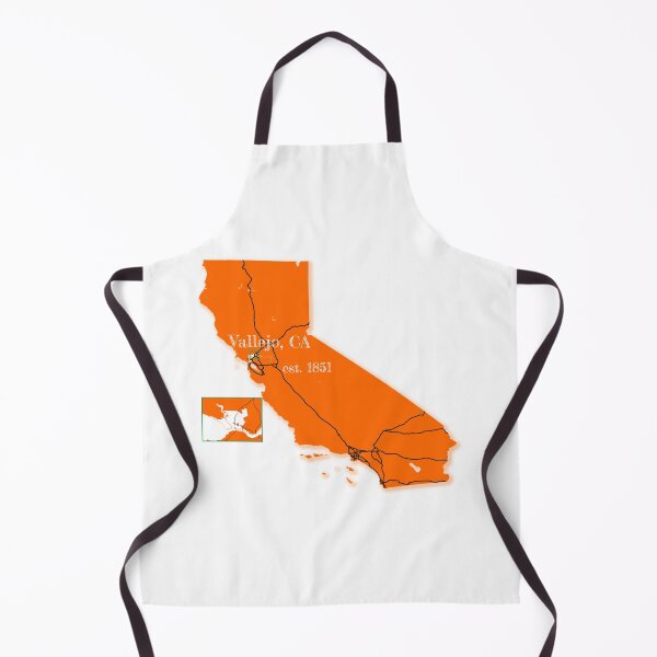 Item preview, Vallejo, CA [Orange] designed and sold by PhilbonianDezin.