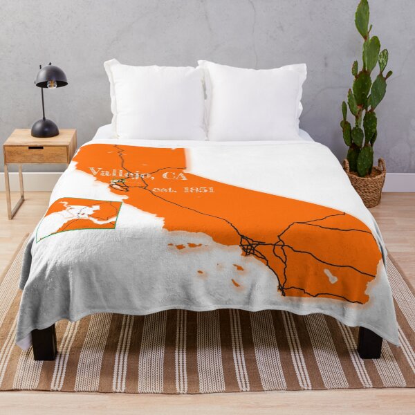 Item preview, Vallejo, CA [Orange] designed and sold by PhilbonianDezin.